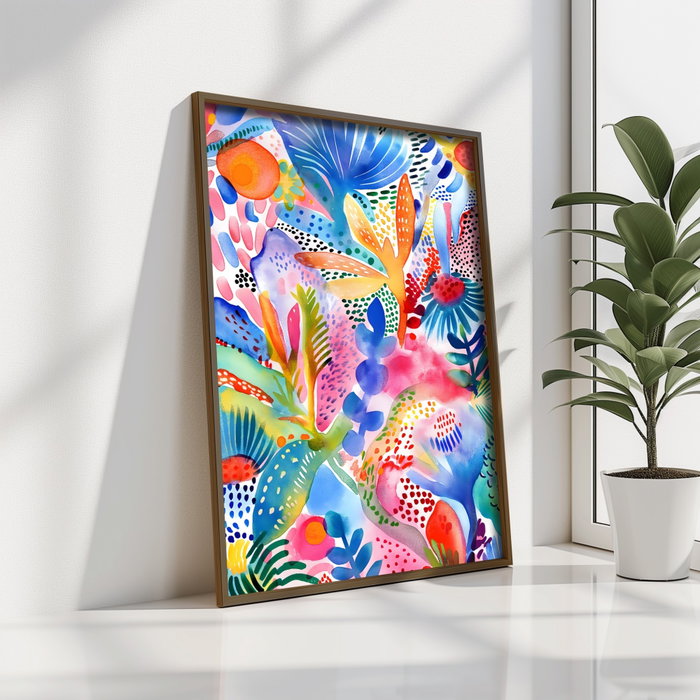 Wallity Cuadro Decorativo GE022-L Multicolor